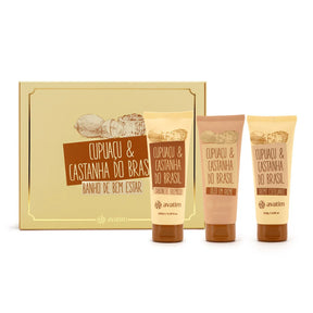 Kit Banho de Bem-Estar Cupuaçu & Castanha do Brasil