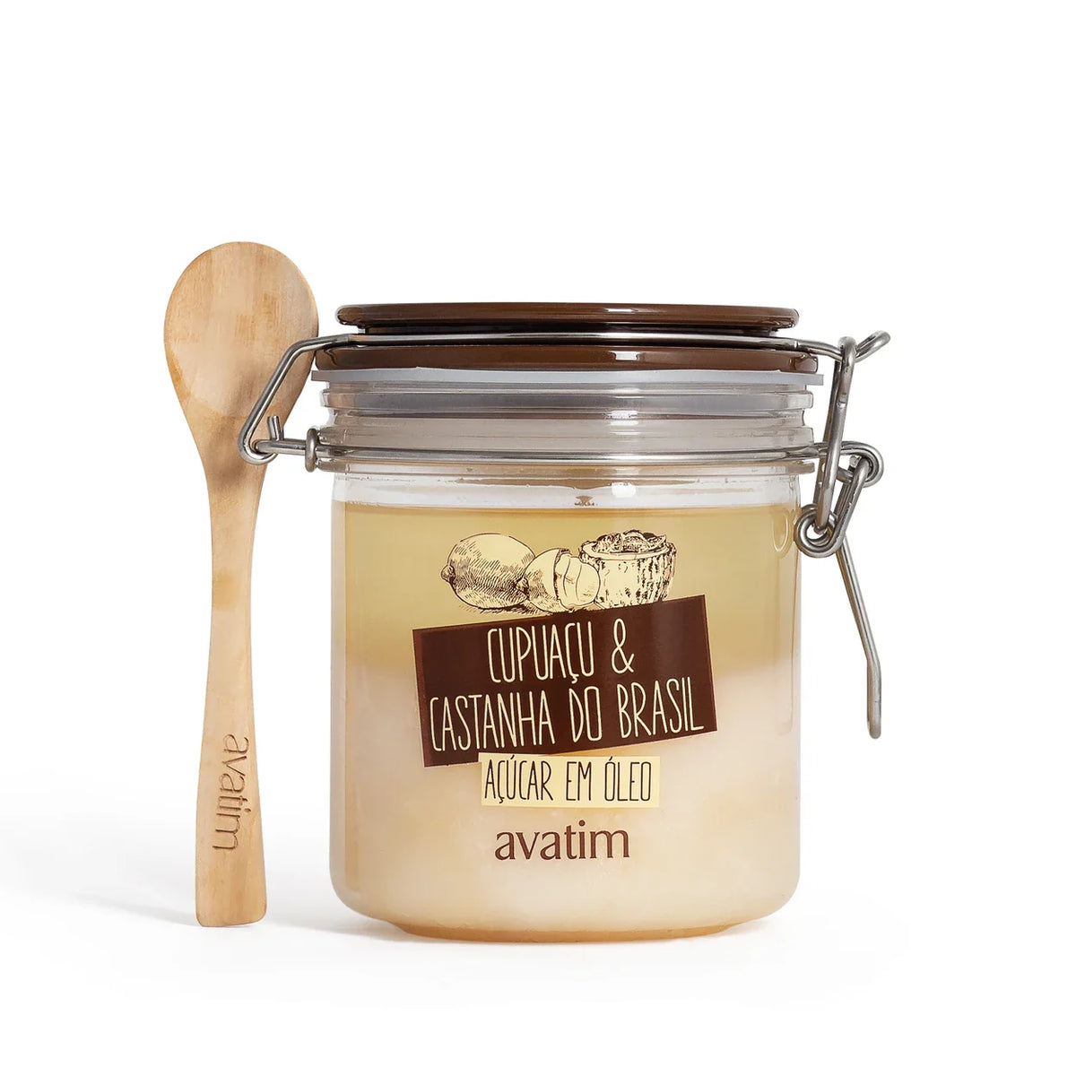 Açúcar em Óleo Cupuaçu & Castanha do Brasil 500g