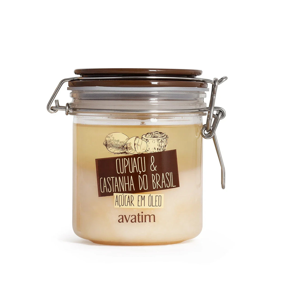 Açúcar em Óleo Cupuaçu & Castanha do Brasil 500g